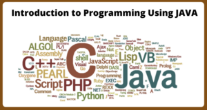 Introduction to Programming Using JAVA - Blog