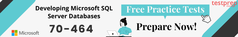 70-464 free practice tests
