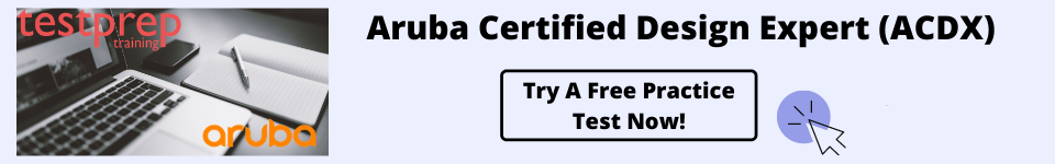 Aruba ACDX free practice tests