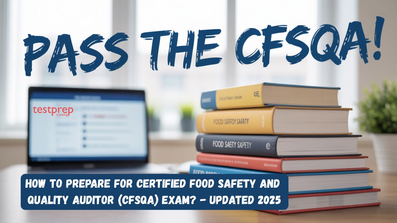 How to prepare for Certified Food Safety and Quality Auditor (CFSQA) Exam? - Updated 2025