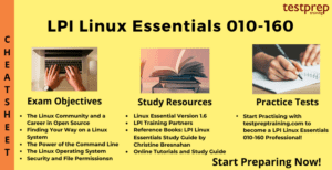 LPI Linux Essentials 010-160 Cheat Sheet - Updated 2025 - Blog