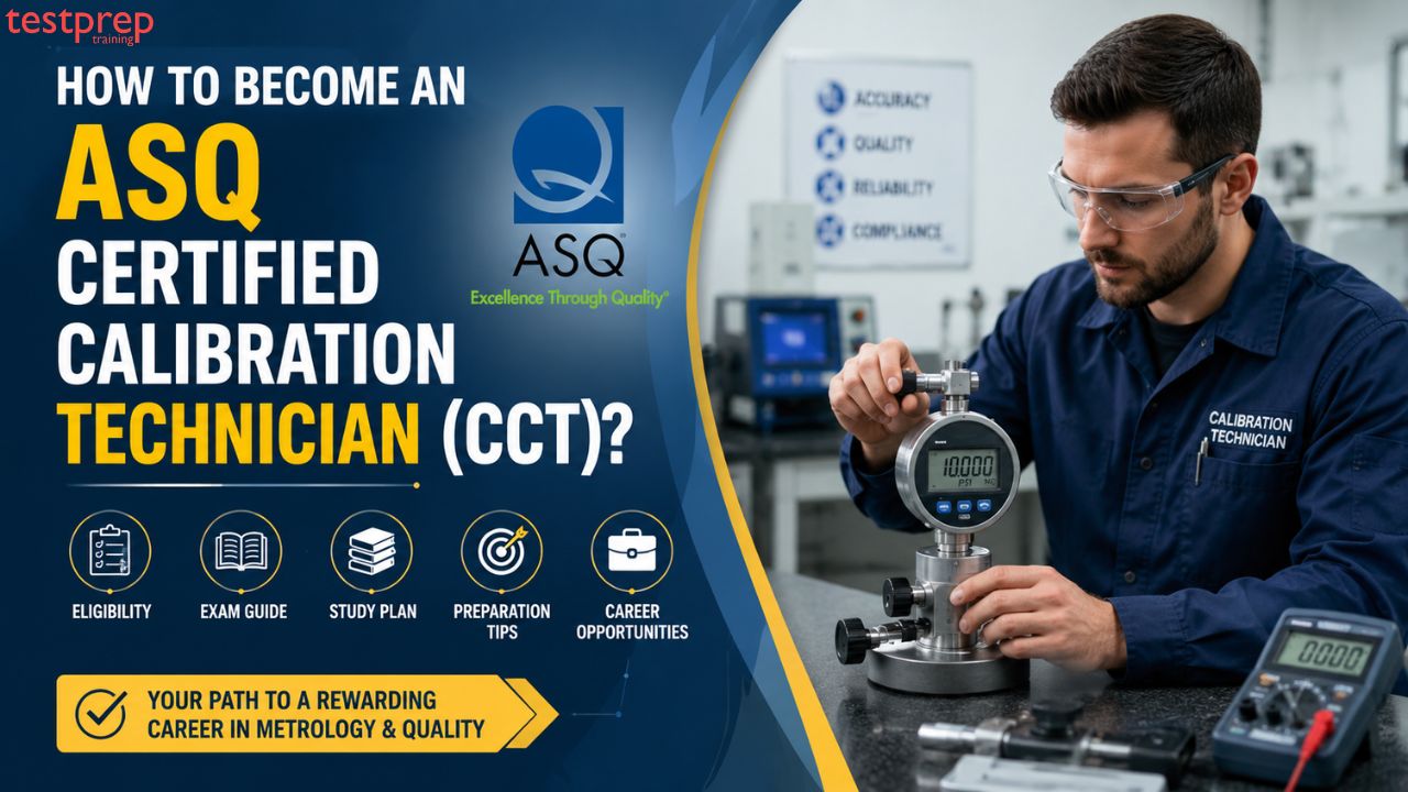 How to become a ASQ Certified Calibration Technician (CCT)?