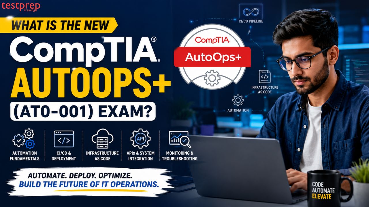What is the NEW CompTIA AutoOps+ (AT0-001) Exam?
