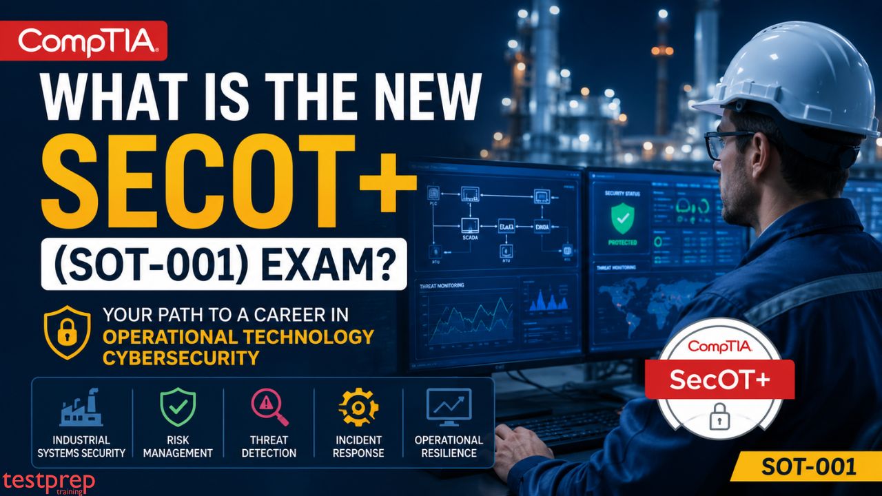 What is the NEW CompTIA SecOT+ (SOT-001) Exam?