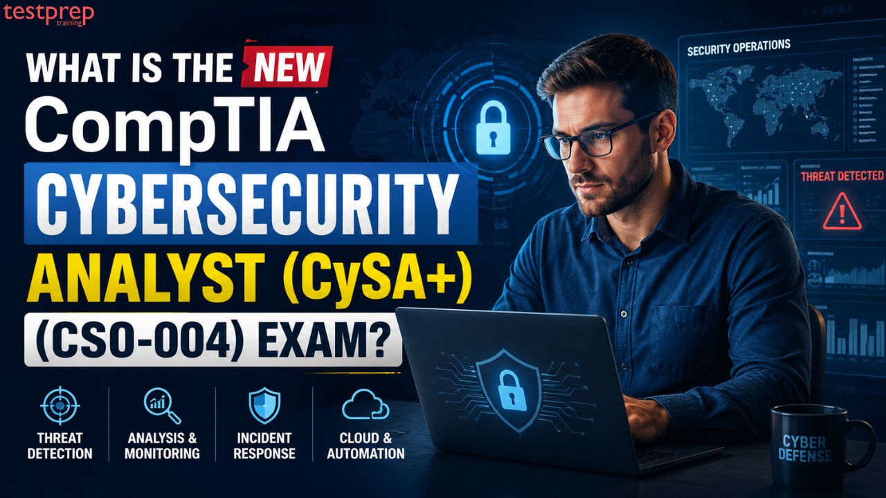 What is the NEW CompTIA Cybersecurity Analyst (CySA+) (CS0-004) Exam?