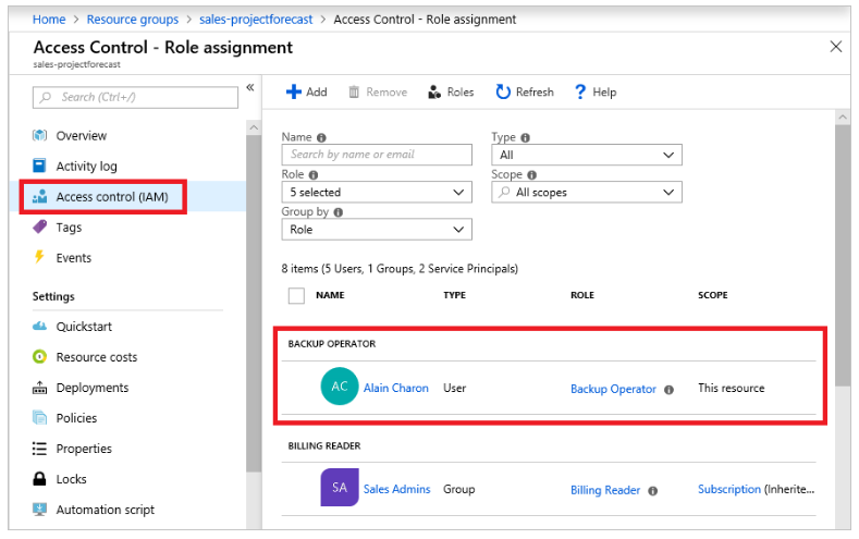 Azure Resources - Role-based Access Control - Testprep Training Tutorials