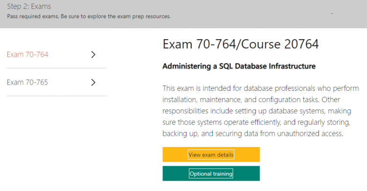 Administering a SQL Database Infrastructure (70-764)