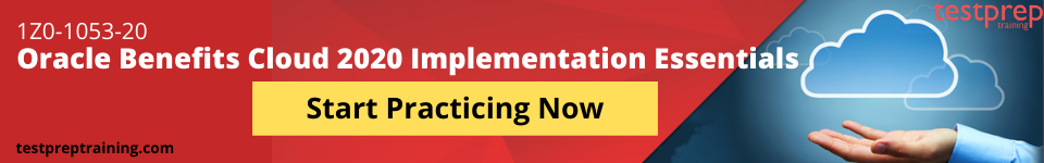 Oracle 1Z0-1053-20 Exam Free Test