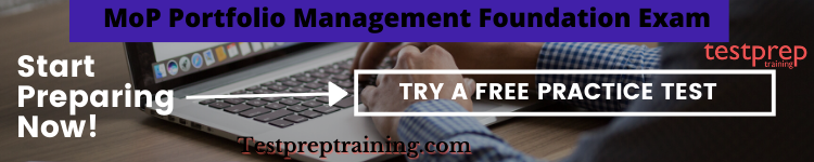 MoP Portfolio Management Foundation Certification free practice test