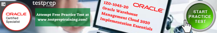 Oracle 1Z0-1045-20 Free Test