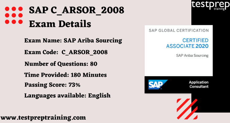 SAP C_ARSOR_2008 exam details