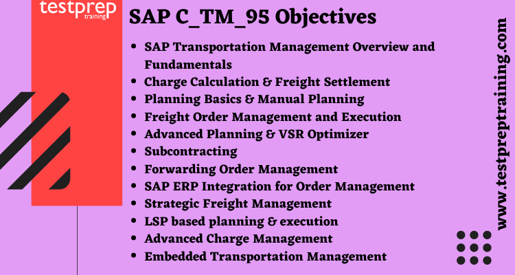 SAP C_TM_95 course outline