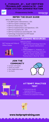 Preparatory Guide for SAP Certified Technology Associate - SAP Fiori System Administration
