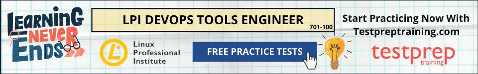 Linux Professional Institute DevOps Tools Engineer - Free test