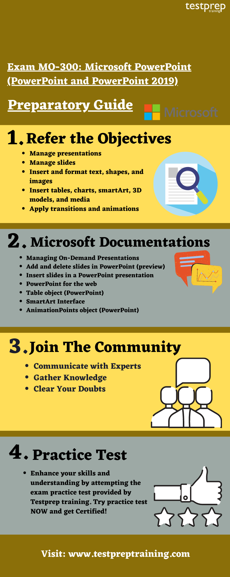 Exam MO-300: Microsoft PowerPoint (PowerPoint and PowerPoint 2019) preparatory guide