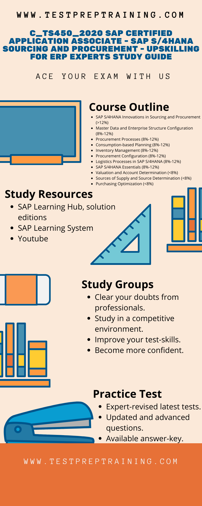 C_TS450_2020 SAP Certified Application Associate - SAP S/4HANA Sourcing and Procurement - Upskilling for ERP Experts Study Guide