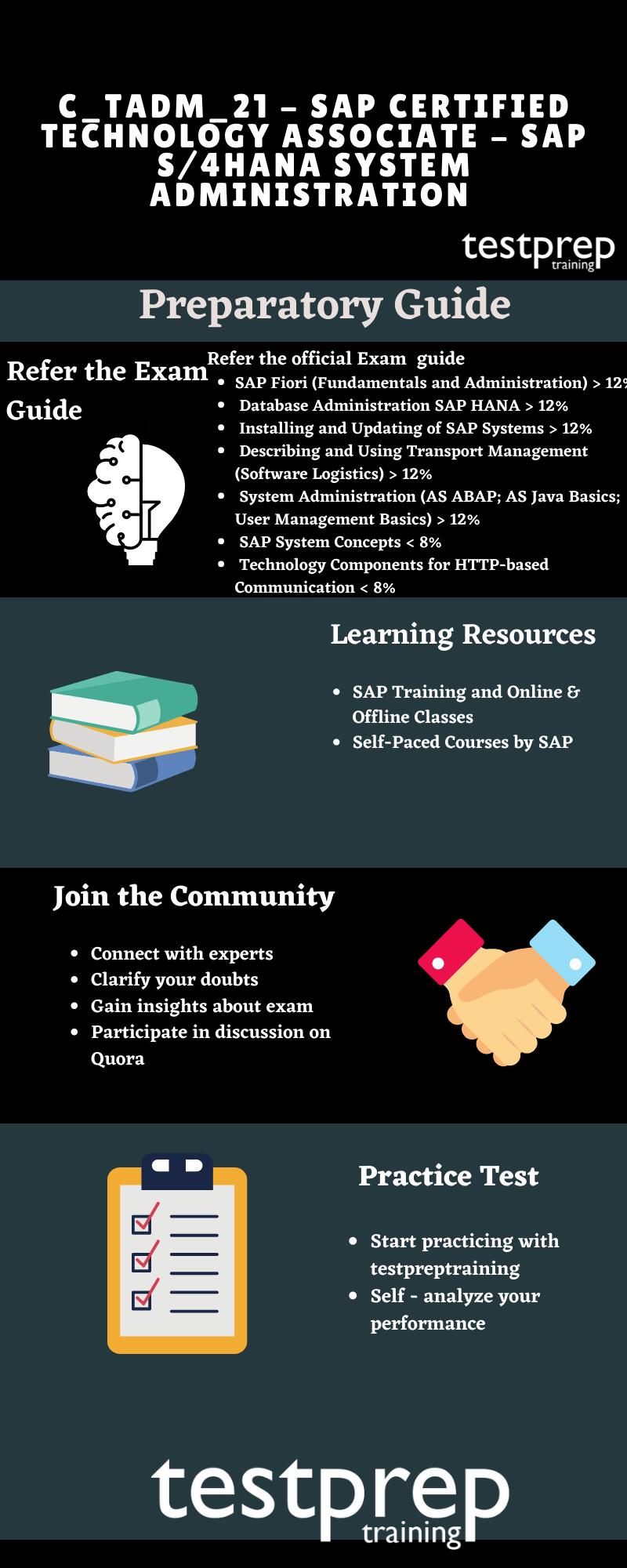 Preparatory Guide for C_TADM_21 - SAP Certified Technology Associate - SAP S/4HANA System Administration