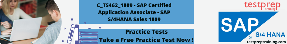 C_TS462_1809 Free Practice Test