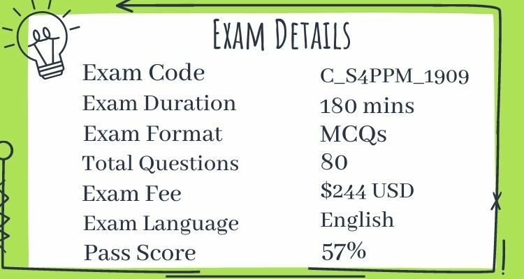 C_S4PPM_1909 Exam Details