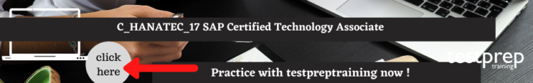 C_HANATEC_17 SAP Certified Technology Associate free practice test