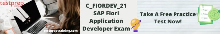SAP Fiori application developer practice test