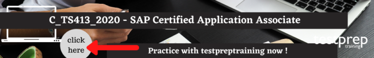 C_TS413_2020 - SAP Certified Application Associate free practice test