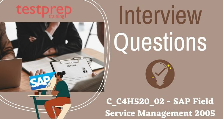 C_C4H520_02 - SAP Field Service Management 2005 Interview Questions