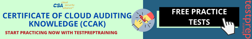 Certificate of Cloud Auditing Knowledge Free Practice Tests