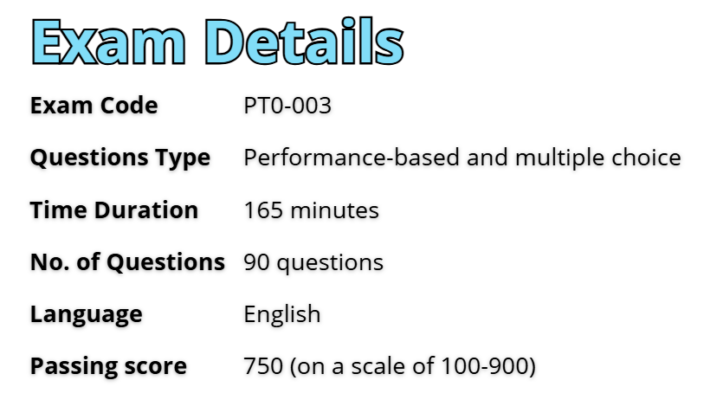 CompTIA Pentest+ (PT0-003)