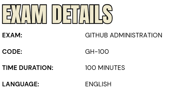 GH-100: GitHub Administration