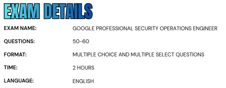 Google Professional Security Operations Engineer