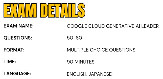 Google Cloud Generative AI Leader