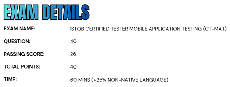 ISTQB Certified Tester Mobile Application Testing (CT-MAT)