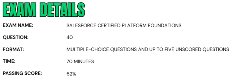 Salesforce Certified Platform Foundations