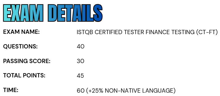 ISTQB Certified Tester Finance Testing (CT-FT)